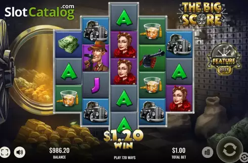 Скрин6. The Big Score слот