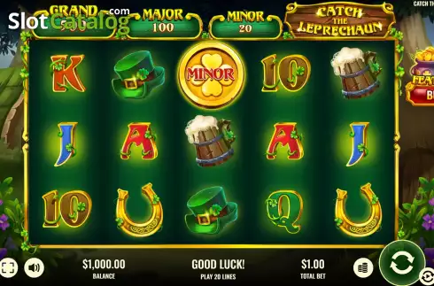 Скрин3. Catch The Leprechaun слот