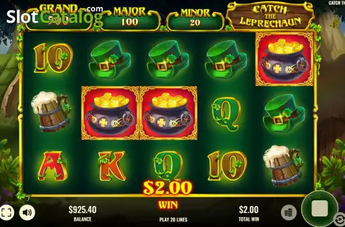 Скрин7. Catch The Leprechaun слот