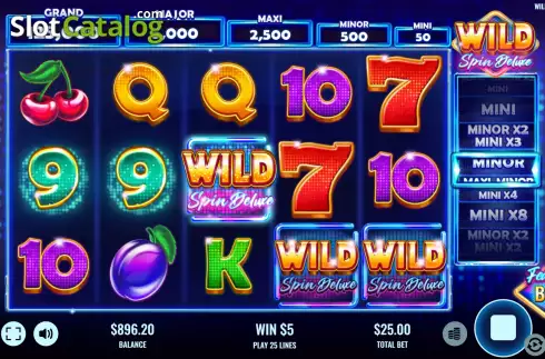 Скрин6. Wild Spin Deluxe слот