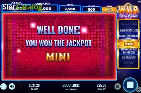 Скрин7. Wild Spin Deluxe слот