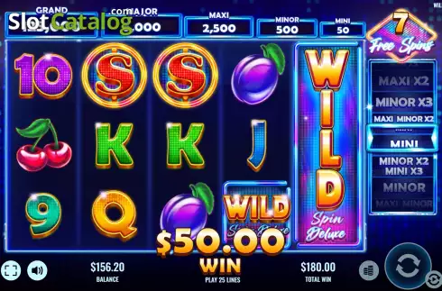 Скрин9. Wild Spin Deluxe слот