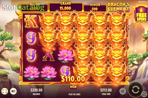 Скрин8. Dragon's Element Deluxe слот