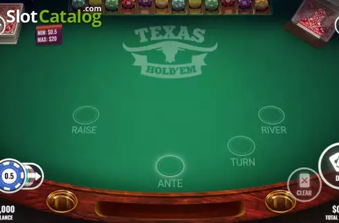Скрин2. Texas Hold 'Em (Platipus) слот