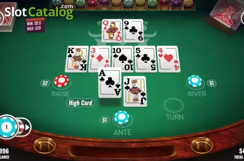 Скрин3. Texas Hold 'Em (Platipus) слот