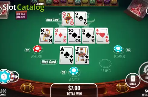 Скрин4. Texas Hold 'Em (Platipus) слот