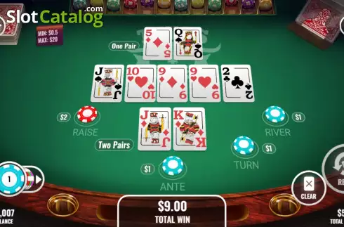 Скрин5. Texas Hold 'Em (Platipus) слот