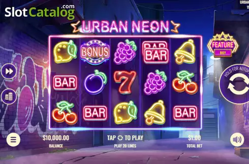 Скрин2. Urban Neon слот