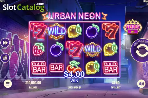 Скрин3. Urban Neon слот