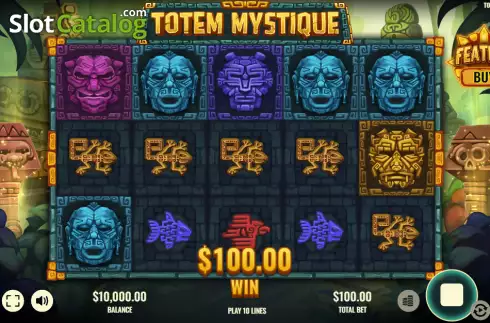 Скрин3. Totem Mystique слот