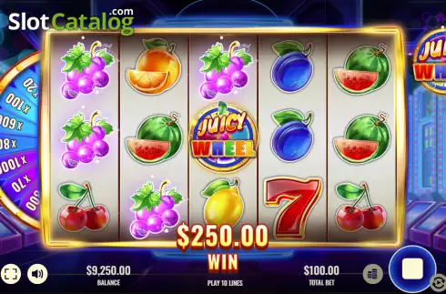 Скрин3. Juicy Wheel (Platipus) слот