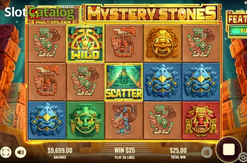 Скрин3. Mystery Stones слот