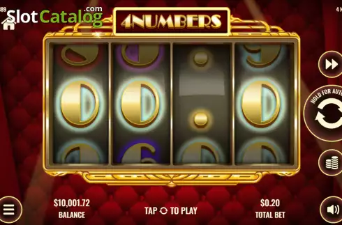 Скрин2. 4 Numbers слот