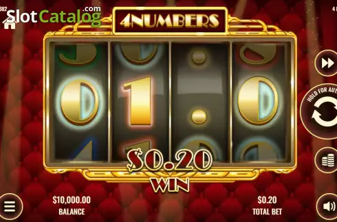 Скрин3. 4 Numbers слот