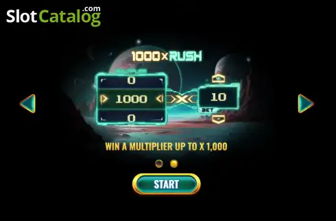 Скрин2. 1000x Rush слот