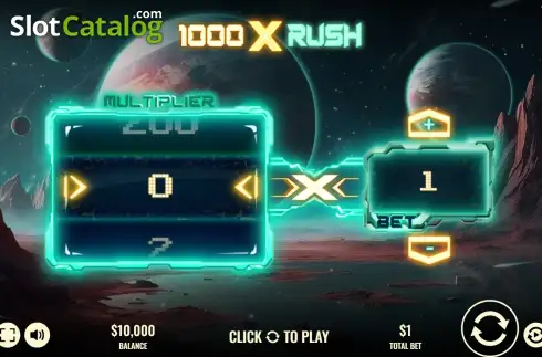 Скрин3. 1000x Rush слот