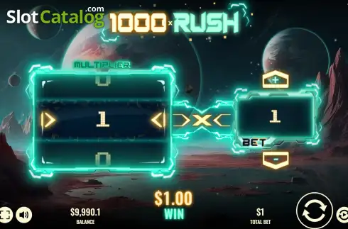 Скрин4. 1000x Rush слот