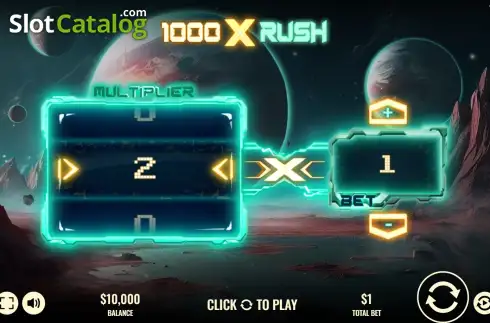 Скрин5. 1000x Rush слот