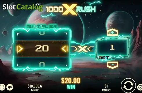 Скрин8. 1000x Rush слот