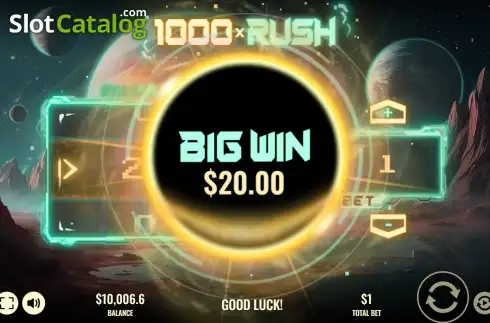 Скрин9. 1000x Rush слот
