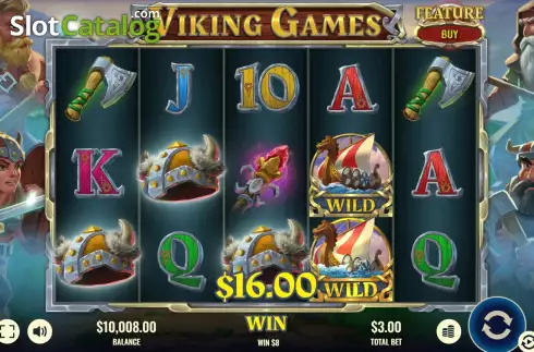 Скрин3. Viking Games слот