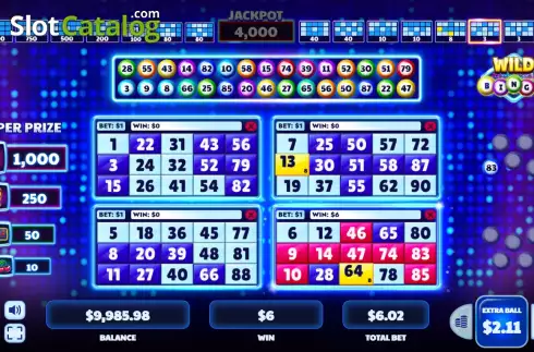 Скрин3. Wild Bingo слот