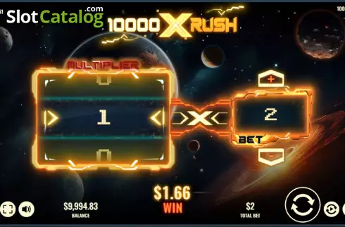 Скрин3. 10000 x Rush слот