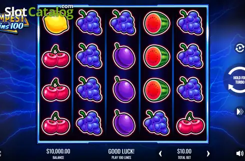 Скрин2. Tempest Spins 100 слот