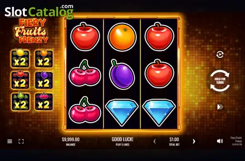 Скрин2. Fiery Fruits Frenzy слот