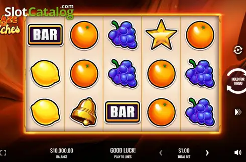 Скрин2. Blaze of Riches слот