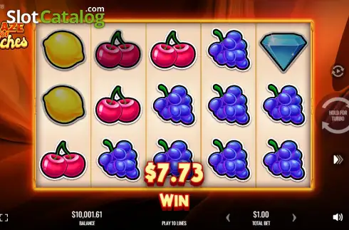 Скрин3. Blaze of Riches слот