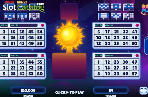 Скрин2. Bingo Planets слот