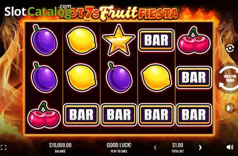Скрин2. Hot 7s Fruit Fiesta слот