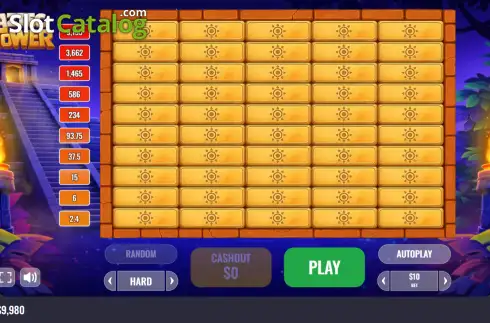 Скрин2. Aztec Tower (Platipus) слот