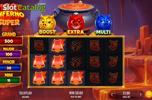 Скрин3. Super Piggy Inferno слот