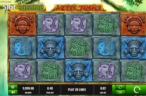 Скрин2. Aztec Temple (Platipus) слот