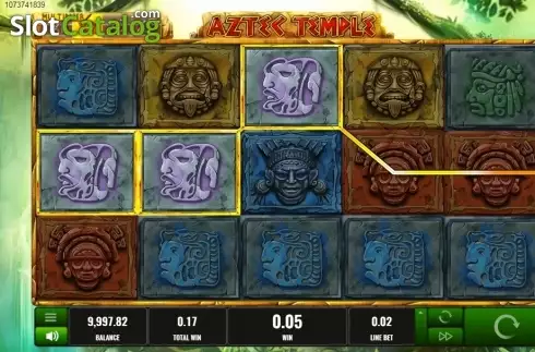 Скрин3. Aztec Temple (Platipus) слот