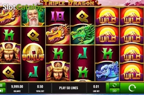 Скрин3. Triple Dragon (Platipus) слот