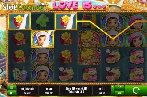 Скрин2. Love is слот