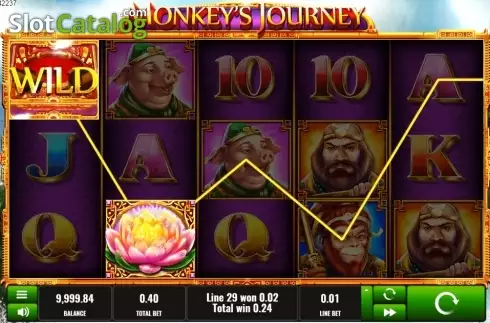 Скрин2. Monkey's Journey (Platipus) слот
