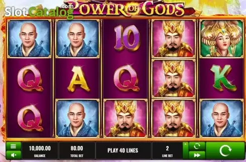 Скрин2. Power of Gods слот