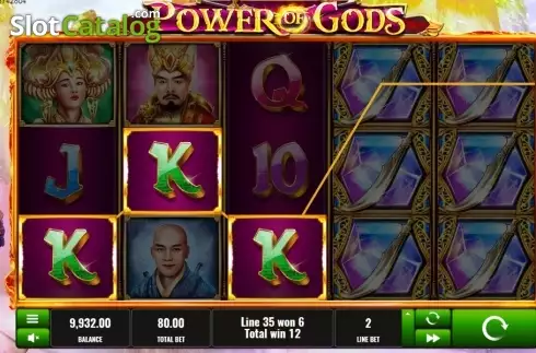 Скрин3. Power of Gods слот