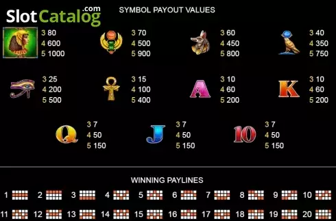 Скрин4. Cleo's Gold слот