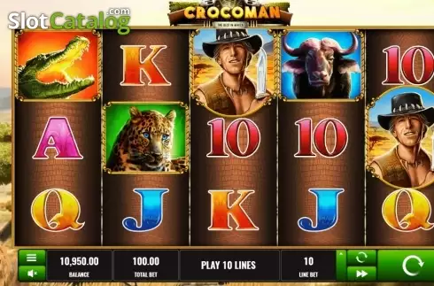Скрин2. Crocoman слот