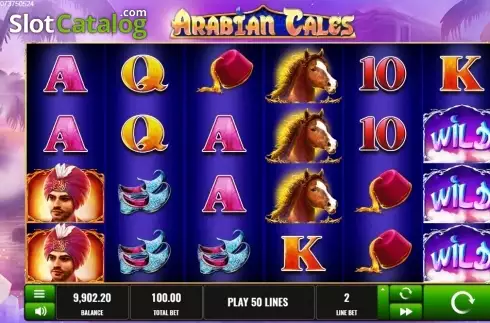 Скрин3. Arabian Tales ( Platipus) слот