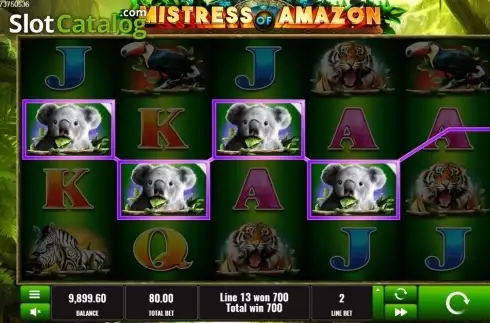 Скрин3. Mistress of Amazon слот