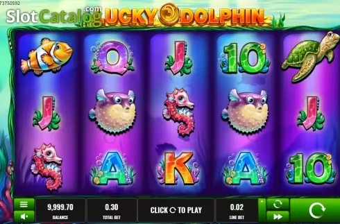 Скрин2. Lucky Dolphin слот