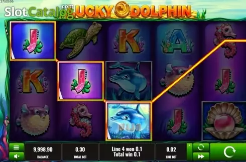 Скрин3. Lucky Dolphin слот