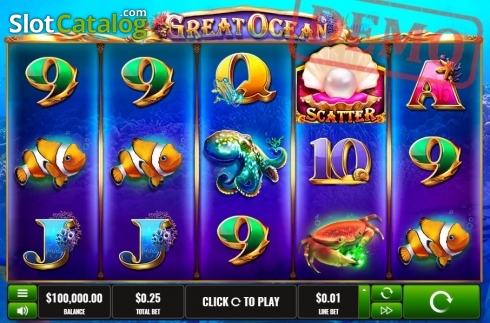 Скрин2. Great Ocean (Platipus) слот