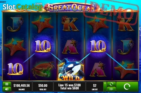 Скрин3. Great Ocean (Platipus) слот